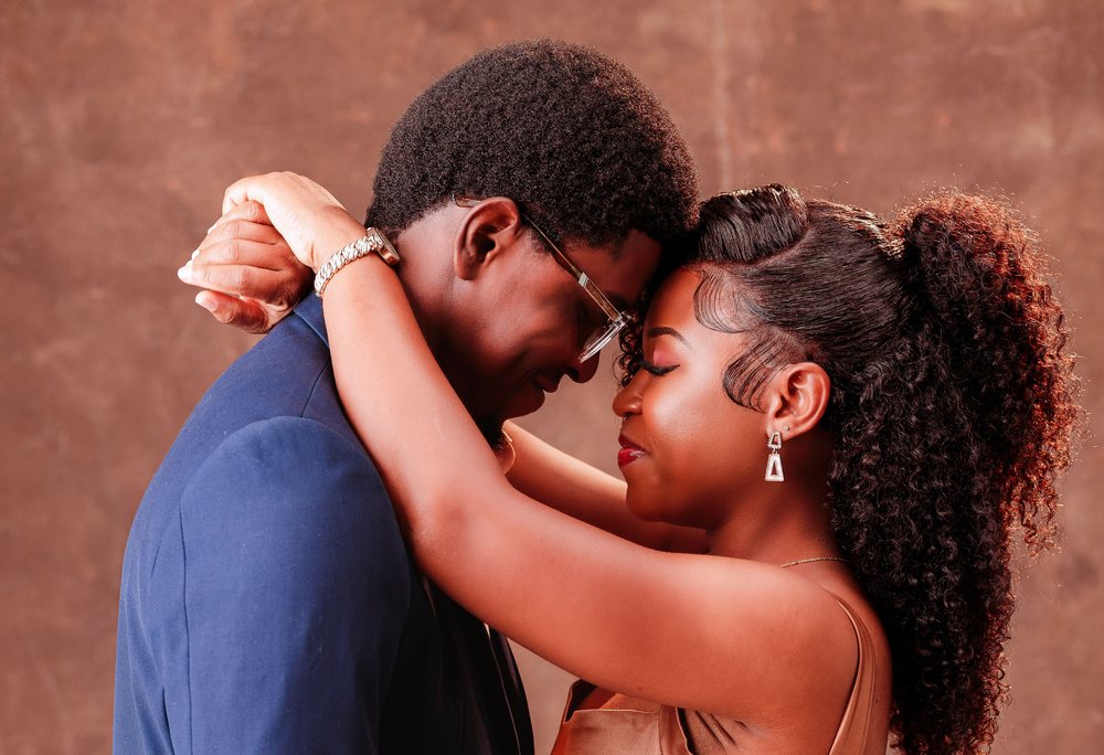 Couple ayant trouvé l'amour sur Afric'Amour